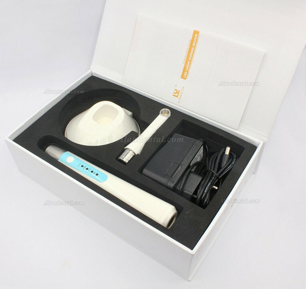 Dental 1 Second Wireless 10W LED Curing Light Lamp 2500mw/cm² Blue Light LY-C240